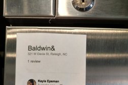 Baldwin& in Raleigh
