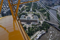 Biplane Rides over Philadelphia Photo