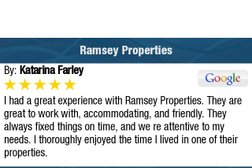 Ramsey Properties in San Francisco