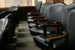 Jury box in Richmond