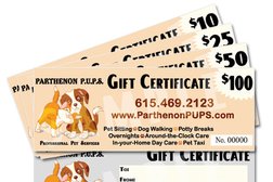 Parthenon PUPS Professional Pet Services Photo